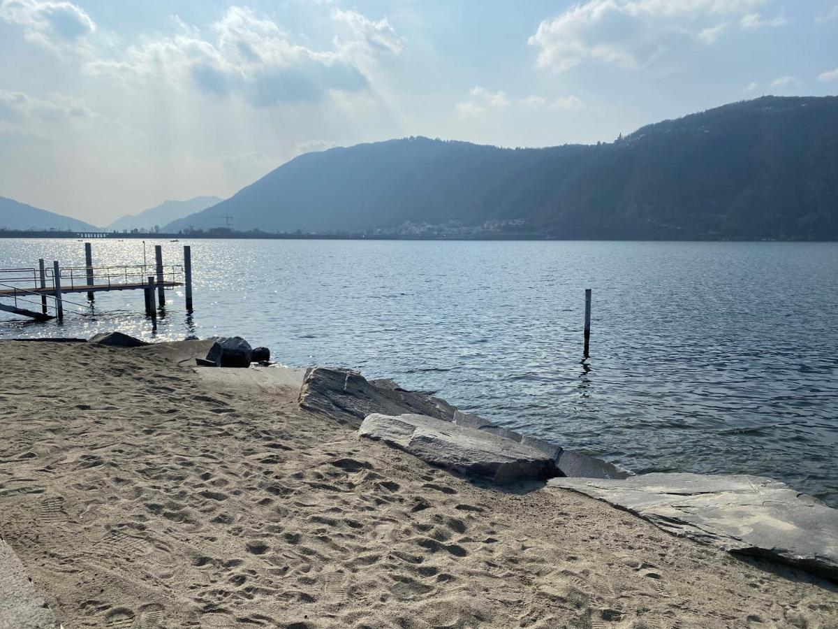 Relax-Lugano Lake Bissone Esterno foto