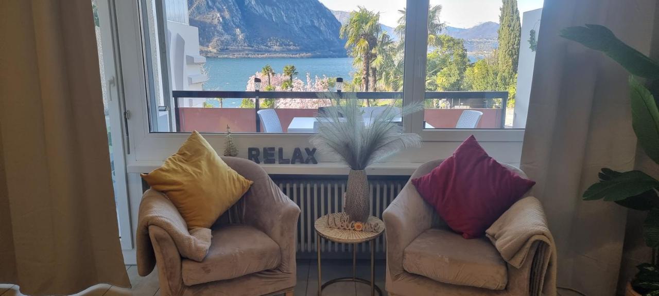 Relax-Lugano Lake Bissone Esterno foto